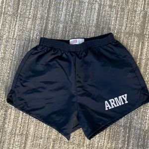 Shorts they have and are a size M in girls